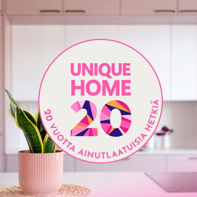 Unique Home on perustettu vuonna 2006, joten vuosi 2026 on 20. juhlavuotemme.
